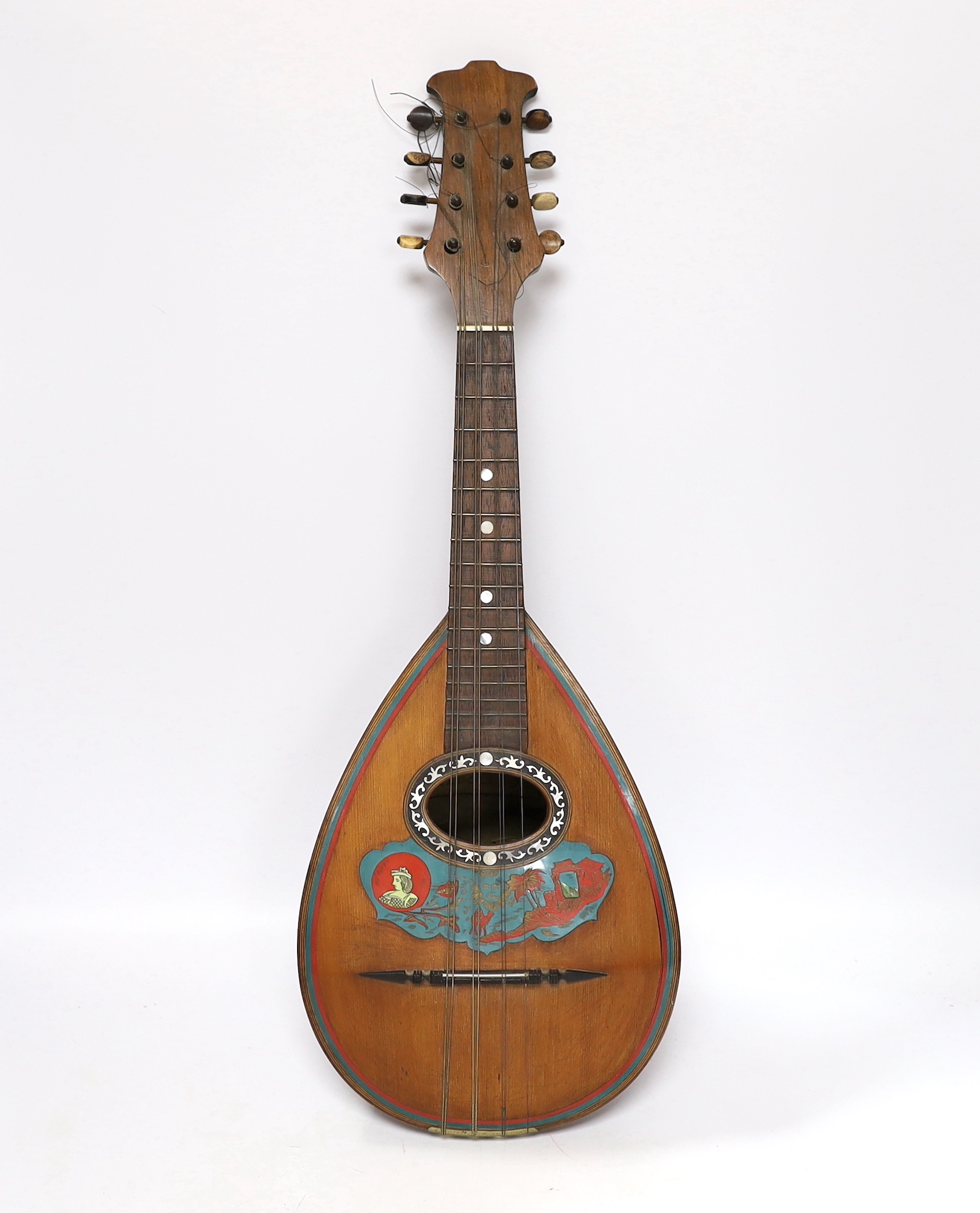 A Fratelli Hasermann, Napoli, mandolin, early 20th century